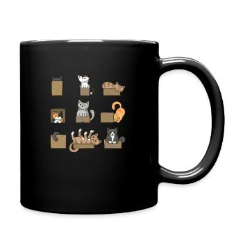 Little Boxes - Full Color Mug - black - Right
