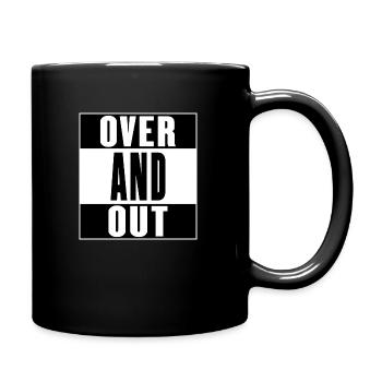Over And Out - Full Color Mug - black - Right