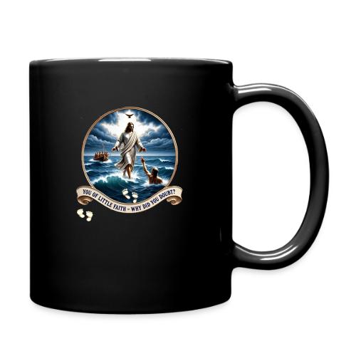 Walking On Water Faith T Shirt, Christian Miracle - Full Color Mug