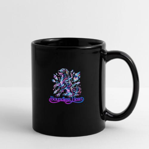 Boundless Heart Neon Galaxy Dog Shirt - Full Color Mug