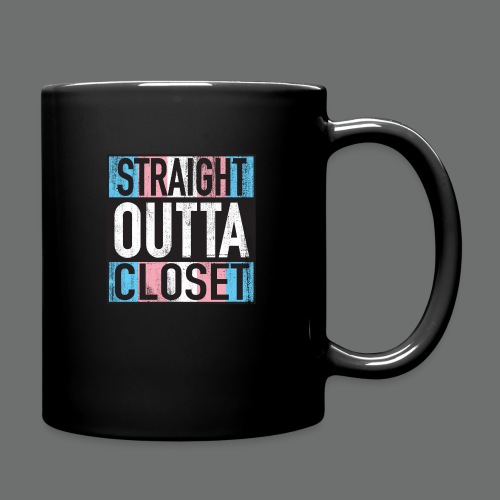 Straight Outta Closet Transgender - Full Color Mug