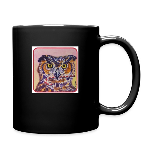 Candy Cane Owl - Full Color Mug