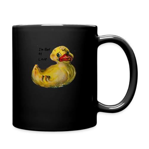 I’m bad at love duck teardrop - Full Color Mug