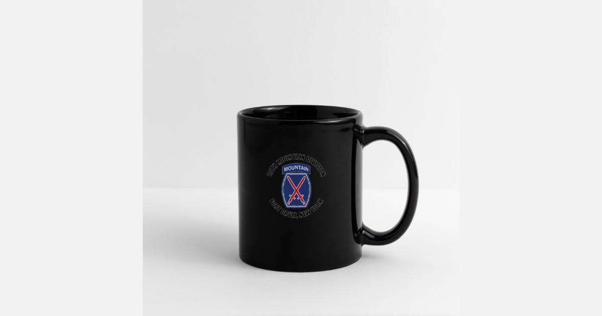 10th Mountain Division Fort Drum New York Emblem' Full Color Mug |  Spreadshirt