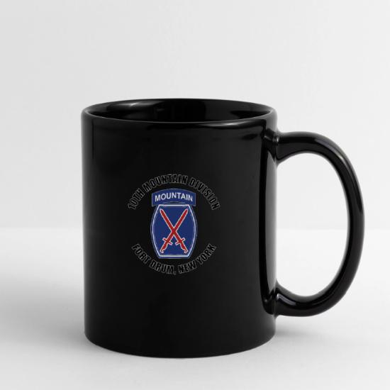 10th Mountain Division Fort Drum New York Emblem' Full Color Mug |  Spreadshirt