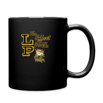 Latin King inspired "LATIN POWER EFFECT" - Full Color Mug - black - Right