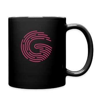 G Touch logo - Full Color Mug - black - Right