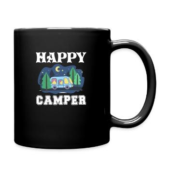 Happy Camper - Full Color Mug - black - Right