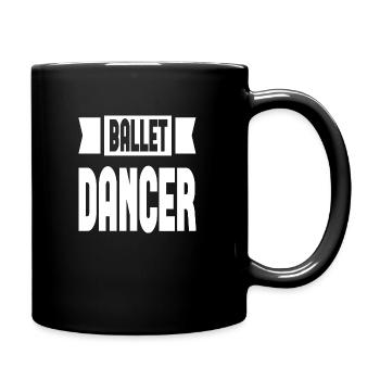 Ballet Dancer - Full Color Mug - black - Right