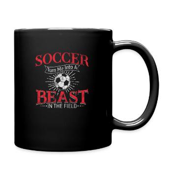 Soccer Ball - Full Color Mug - black - Right
