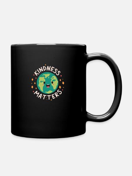 Kindness Matters - Full Color Mug - black