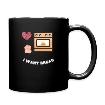 Microwave Simplifying meal prep, one button at a t - Full Color Mug - black - Right