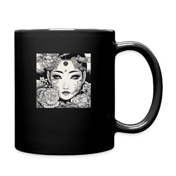 Japanese - Full Color Mug - black - Right