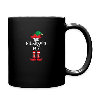 Hilarious Elf Matching Family Christmas - Full Color Mug - black - Right