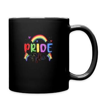 pride tribe - Full Color Mug - black - Right