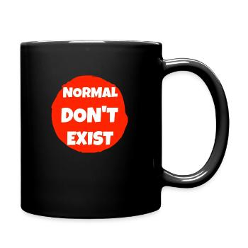 normal don't exist - Full Color Mug - black - Right