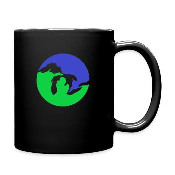 Great Lakes Weather Merch! - Full Color Mug - black - Right
