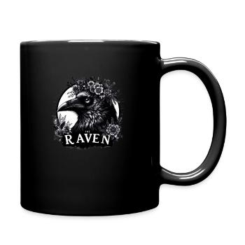 Poe's The Raven - Full Color Mug - black - Right
