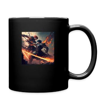 anime beautiful picture - Full Color Mug - black - Right