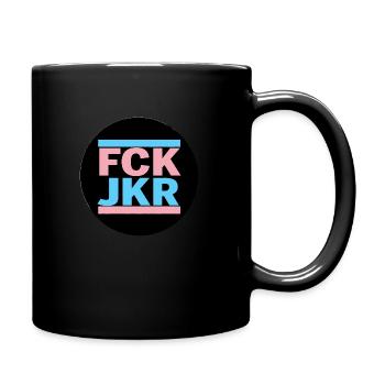 FCK JKR Trans pride - Full Color Mug - black - Right