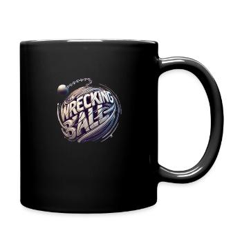 wrecking ball - Full Color Mug - black - Right