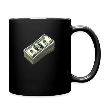 dollar - Full Color Mug - black - Right