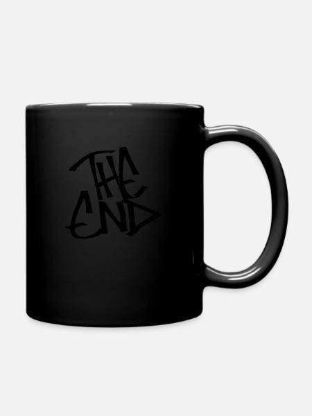 the end - Full Color Mug - black