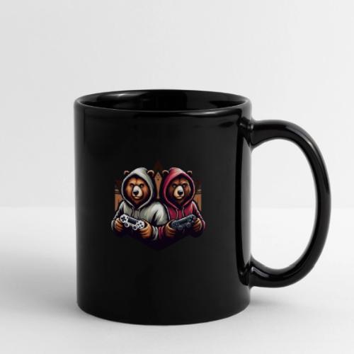 2 grizzlies gamer bears - Full Color Mug