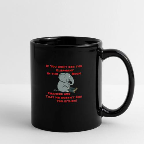 Elephant in the Room Meme - Full Color Mug