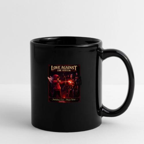 Love Against The System – Cyberpunk Art - Full Color Mug