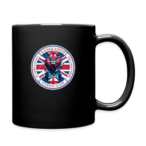 England Lion Emblem T Shirt, Flag Pride Gift - Full Color Mug