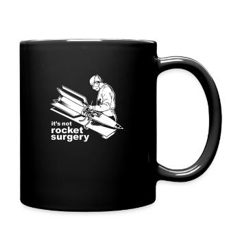 Rocket Surgery - Full Color Mug - black - Right