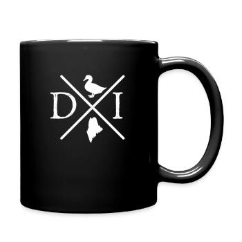 Drakes Island Coordinates - Full Color Mug - black - Right