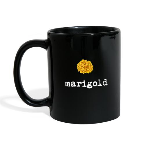 Marigold (white text) - Full Color Mug