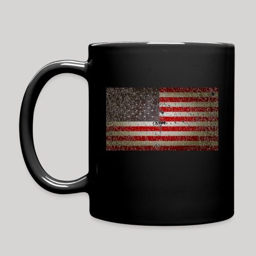 US Flag distressed - Full Color Mug