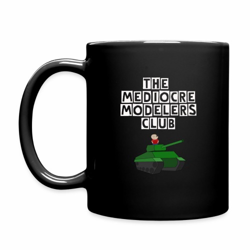 WHITE MEDIOCRE MODELERS - Full Color Mug