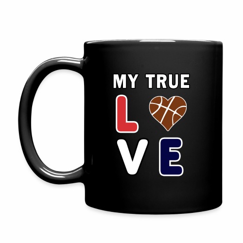 Basketball My True Love kids Coach Team Gift. - Full Color Mug