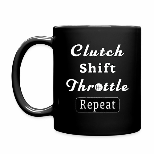 Clutch Shift Throttle Muscle Car Race Mechanic Men - Full Color Mug