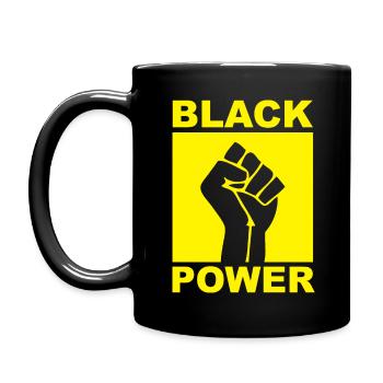 BLACK POWER - Full Color Mug - black - Left