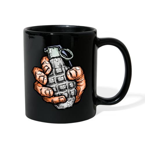 Hand Grenade In Comics Style - Full Color Mug
