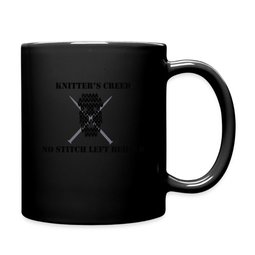 Knitter's Creed - Full Color Mug