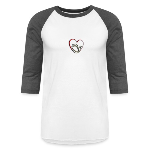 Love and Pureness of a Dove - Unisex Baseball T-Shirt