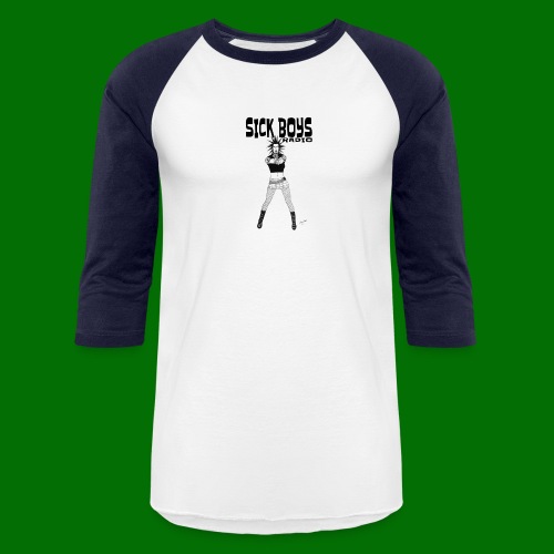 Sick Boys Girl2 - Unisex Baseball T-Shirt