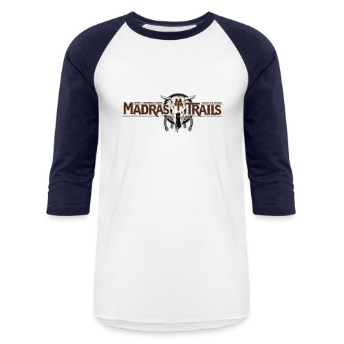 Madras Trails Logo - Unisex Baseball T-Shirt