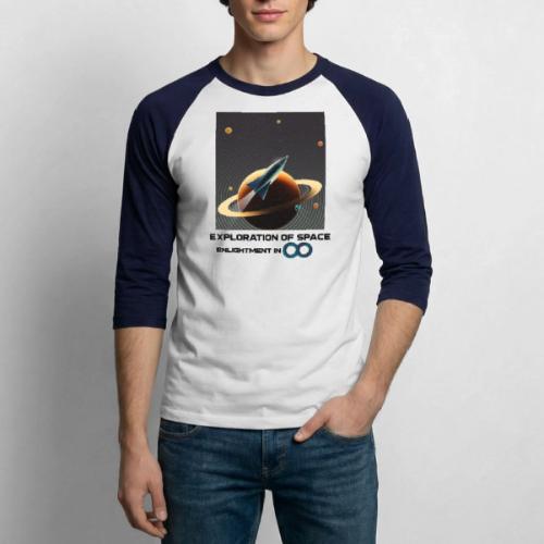 Exploration Of Space - Unisex Baseball T-Shirt