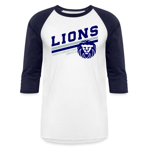 Lucketts Lions - Unisex Baseball T-Shirt