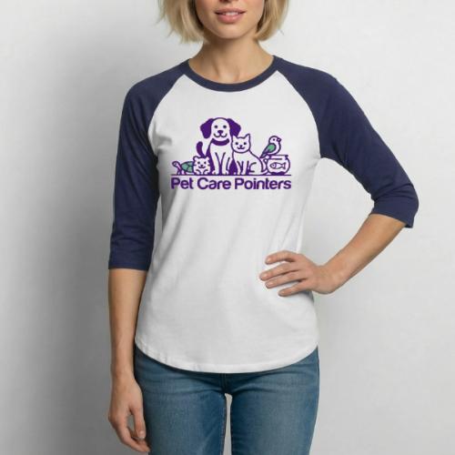 Pet Care Pointers Design1 - Unisex Baseball T-Shirt