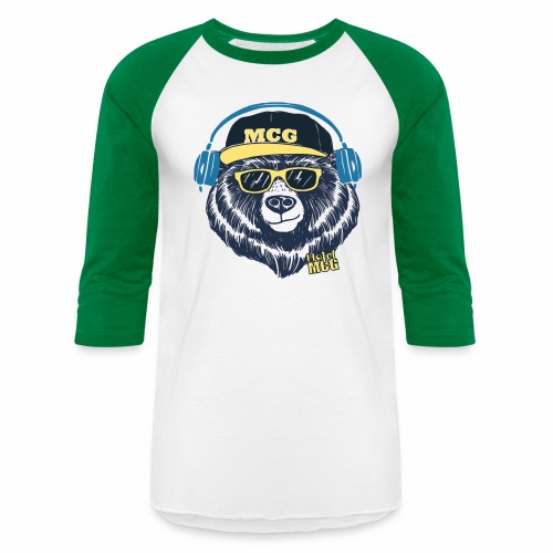 MCG BEAR - Unisex Baseball T-Shirt