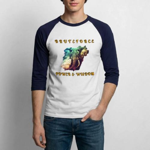POWER WISDOM - Unisex Baseball T-Shirt