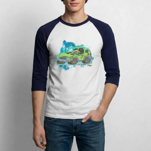 Ongher's UFO Car - Unisex Baseball T-Shirt
